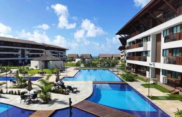 Flat 03 Quartos Na Beira Mar De Pôrto das Galinhas